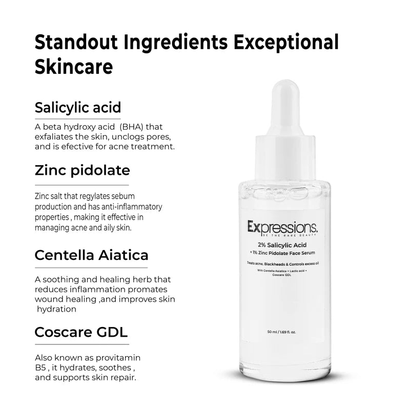Salicylic Acid Face Serum for Acne & Blackheads
